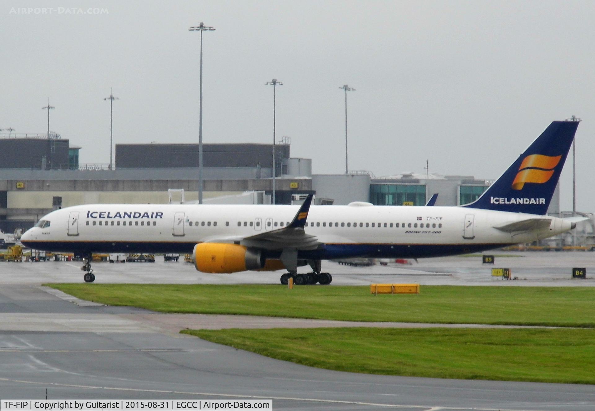 TF-FIP, 2000 Boeing 757-208 C/N 30423, At Manchester