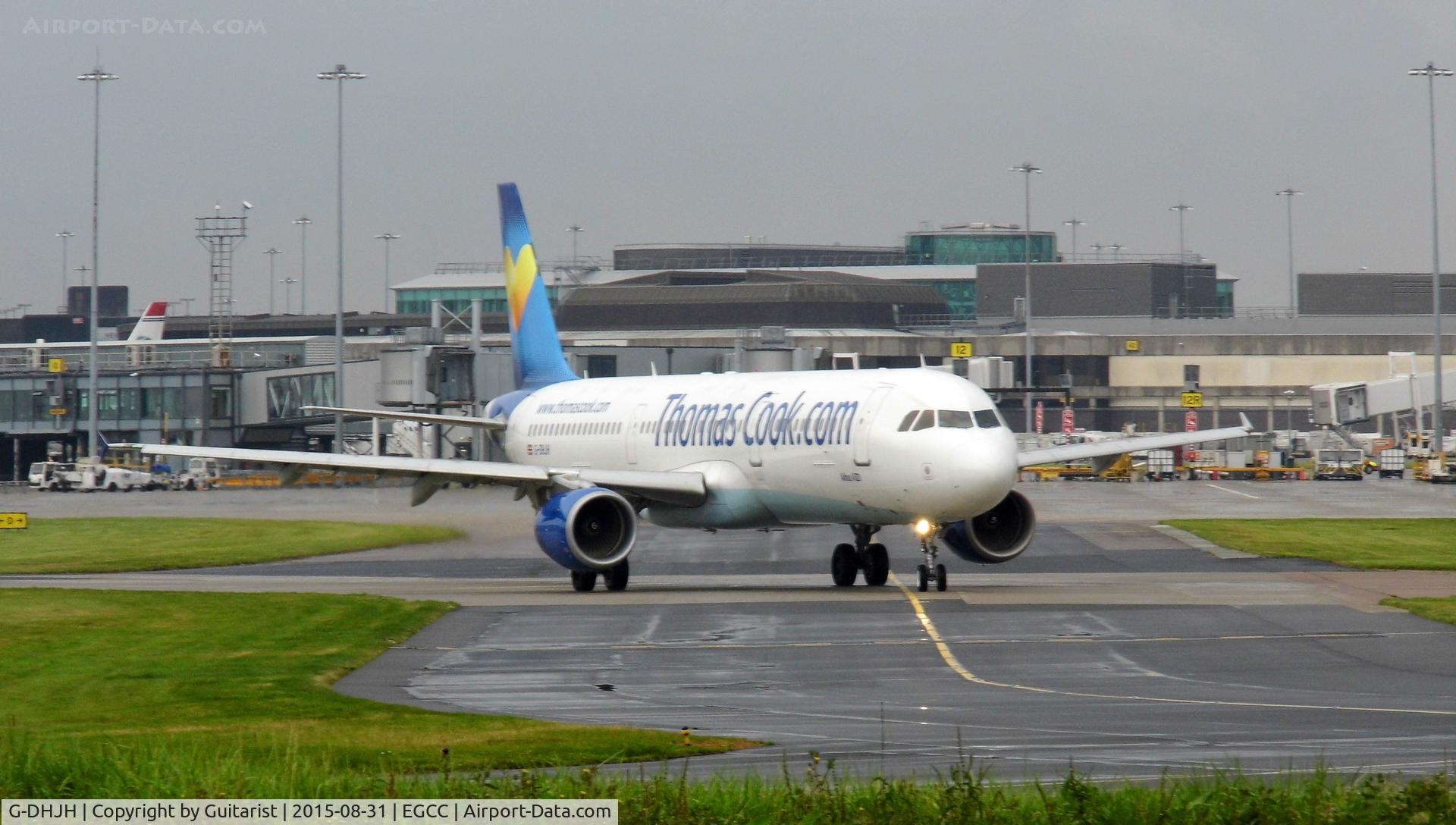 G-DHJH, 2000 Airbus A321-211 C/N 1238, At Manchester