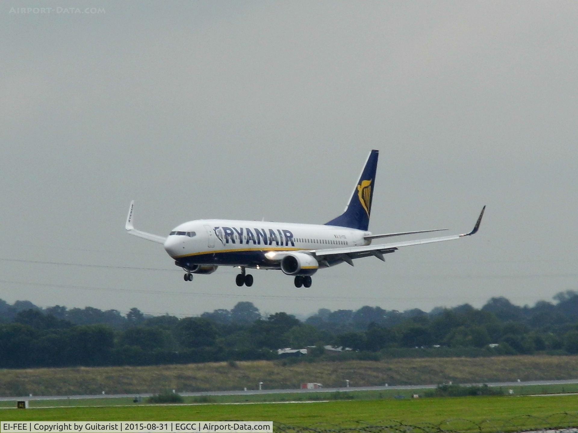 EI-FEE, 2014 Boeing 737-8AS C/N 44686, At Manchester