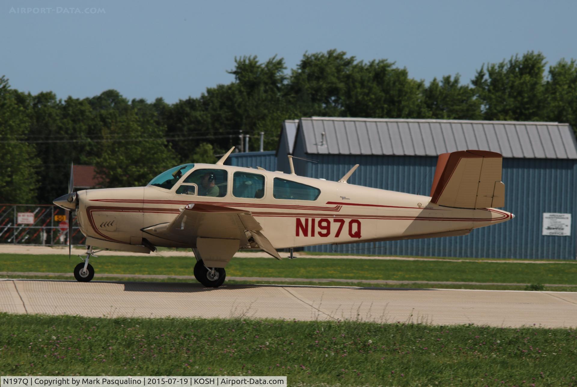 N197Q, 1965 Beech S35 Bonanza C/N D-7930, Beech S35