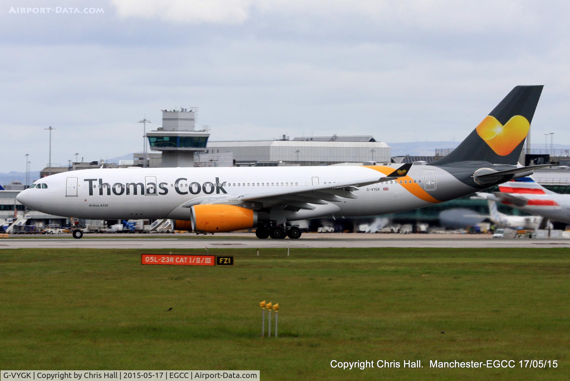 G-VYGK, 2014 Airbus A330-243 C/N 1498, Thomas Cook