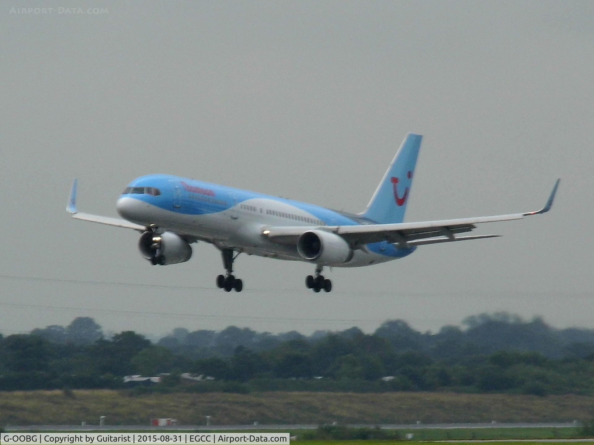 G-OOBG, 1999 Boeing 757-236 C/N 29942, At Manchester