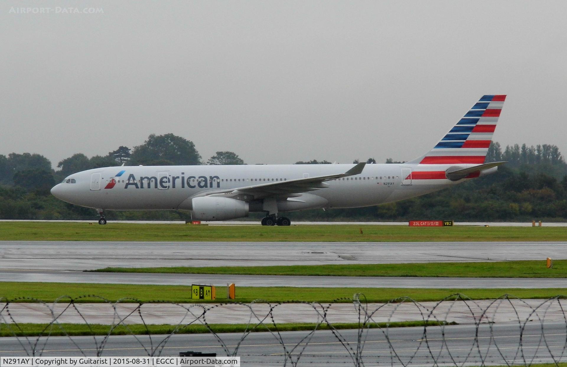 N291AY, 2014 Airbus A330-243 C/N 1502, At Manchester