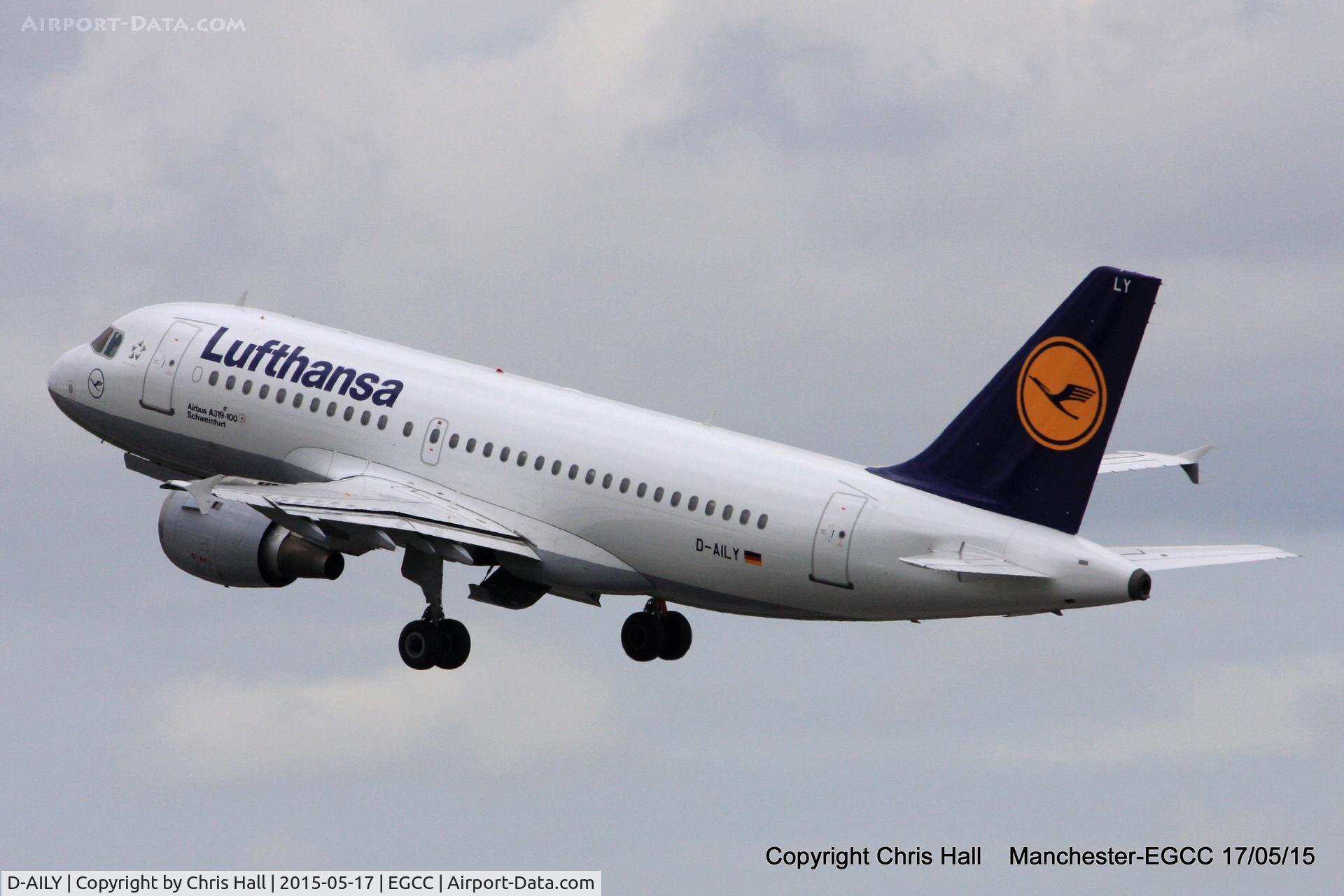 D-AILY, 1998 Airbus A319-114 C/N 875, Lufthansa