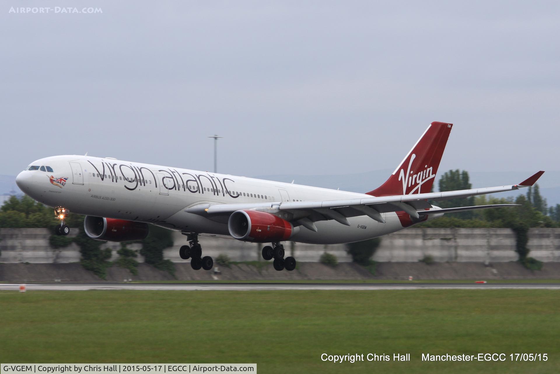 G-VGEM, 2011 Airbus A330-343X C/N 1215, Virgin Atlantic