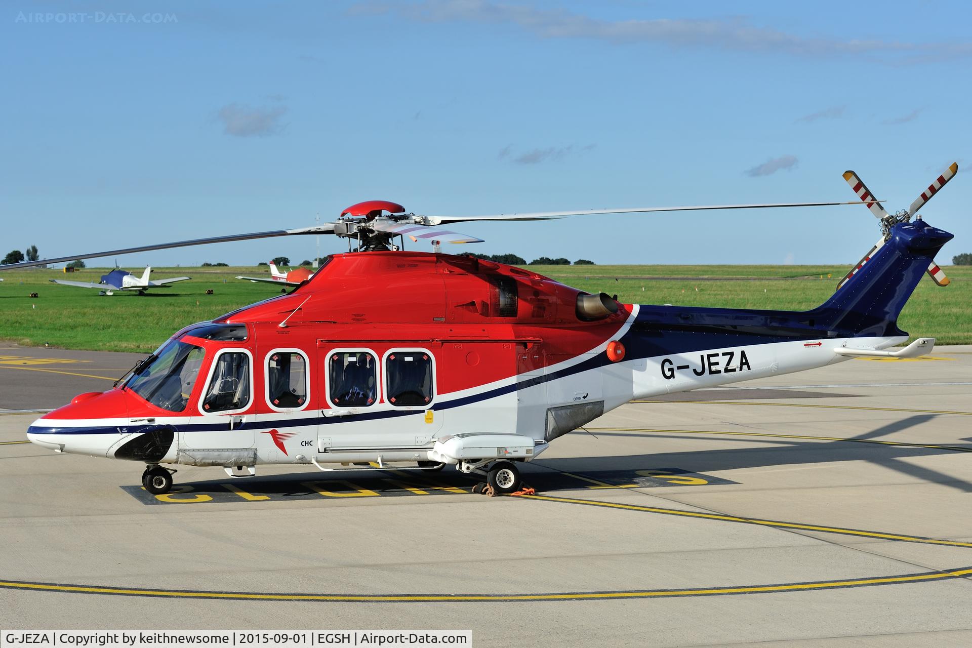 G-JEZA, 2009 AgustaWestland AW-139 C/N 31255, Regular Visitor.