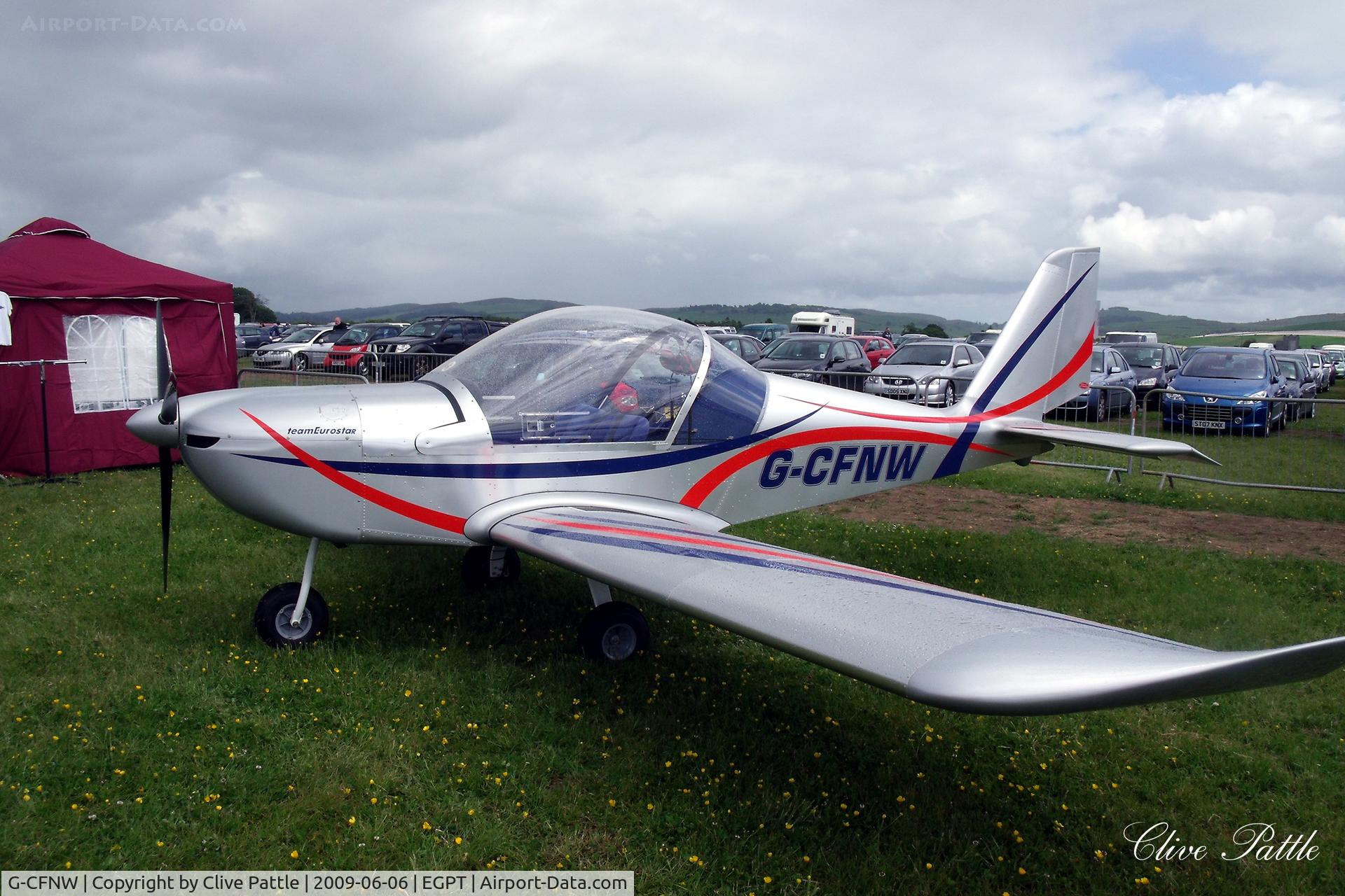 G-CFNW, 2008 Cosmic EV-97 TeamEurostar UK C/N 3317, Pictured in the static display at the Perth EGPT Airshow 2009