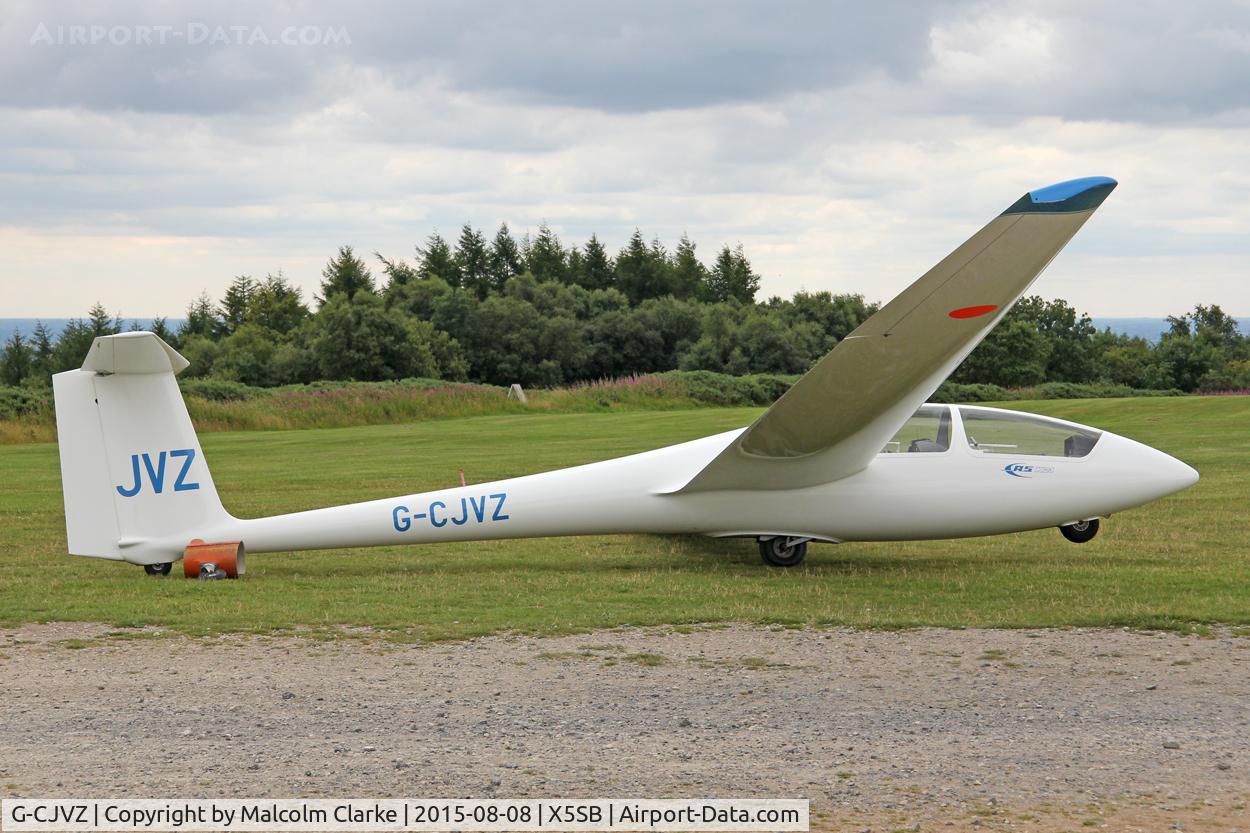 G-CJVZ, Schleicher ASK-21 C/N 21721, Schleicher ASK-21, Sutton Bank Airfield, N Yorks, August 9th 2015.
