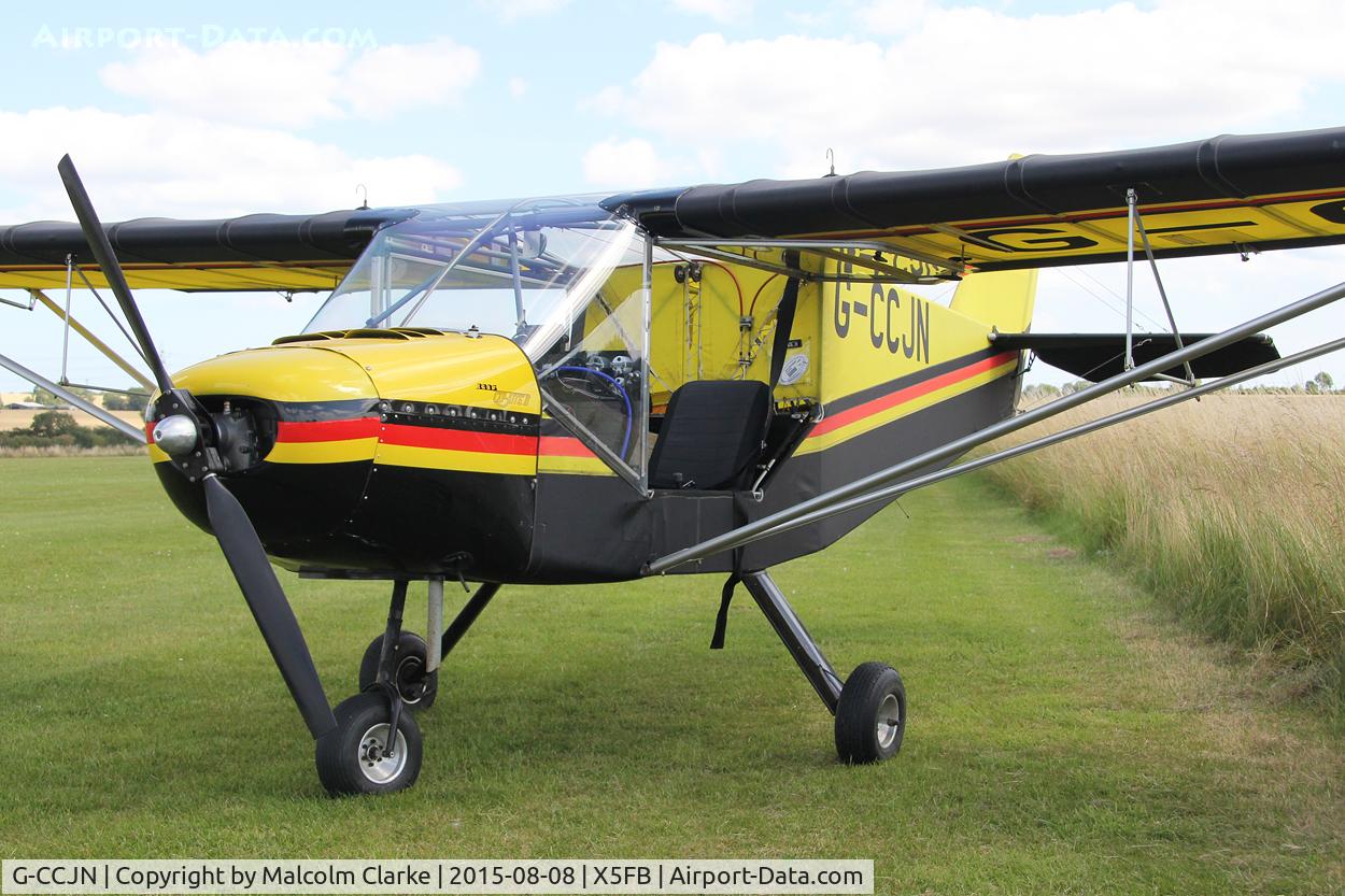 G-CCJN, 2005 Rans S-6ES Coyote II C/N PFA 204-13575, Rans S-6ES Coyote II, Fishburn Airfield, August 8th 2015.