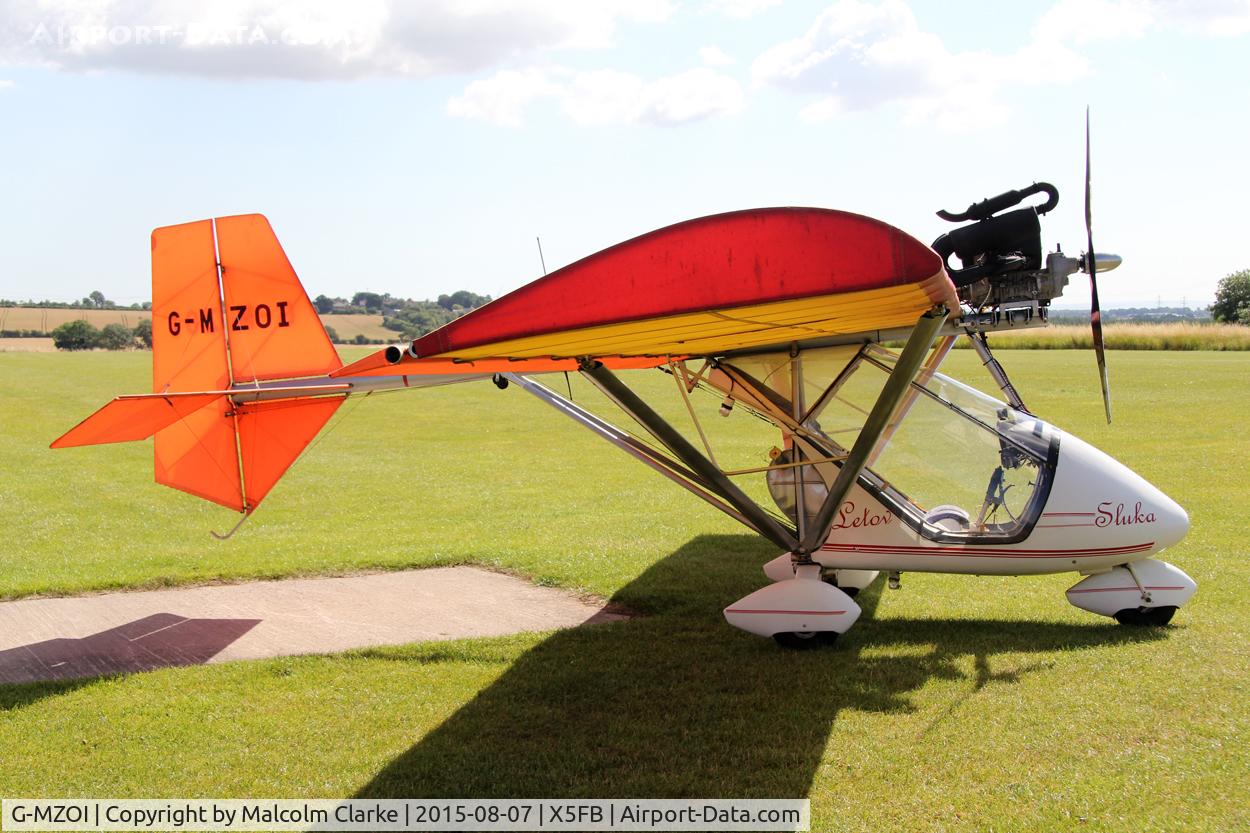 G-MZOI, 1999 Letov LK-2M Sluka C/N PFA 263-13238, Letov LK-2M Sluka, a resident at Fishburn Airfield, August 7th 2015.
