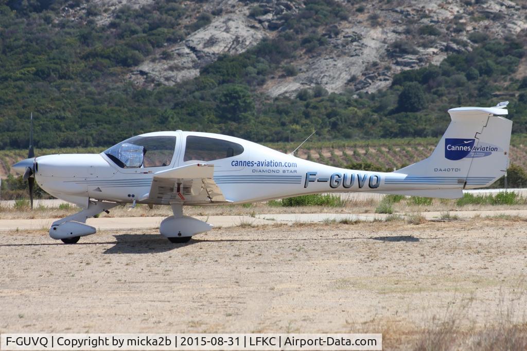 F-GUVQ, Diamond DA-40D Diamond Star C/N D4.131, Parked