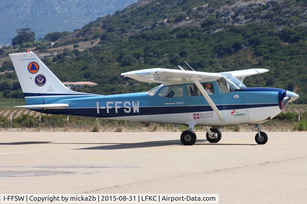 I-FFSW, 1971 Reims FR172H Reims Rocket C/N 0257, Taxiing