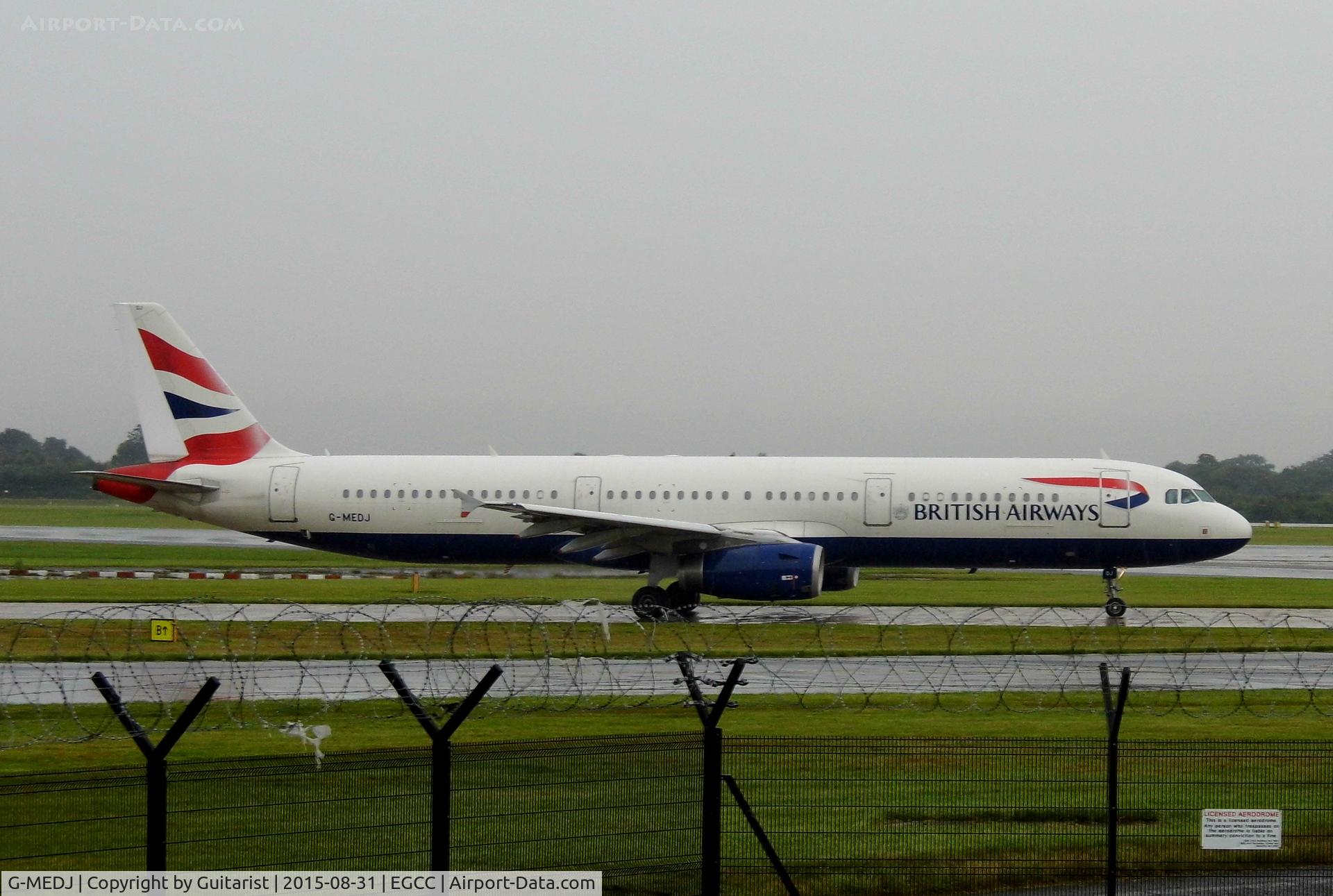 G-MEDJ, 2004 Airbus A321-231 C/N 2190, At Manchester