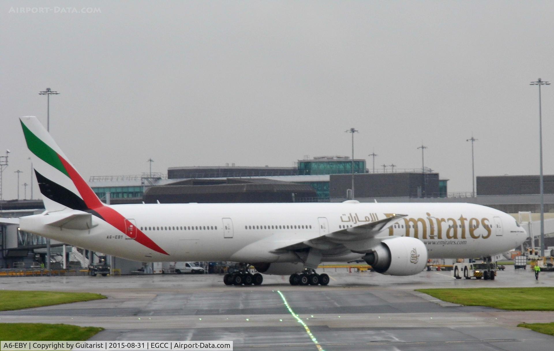 A6-EBY, 2007 Boeing 777-36N/ER C/N 33864, At Manchester