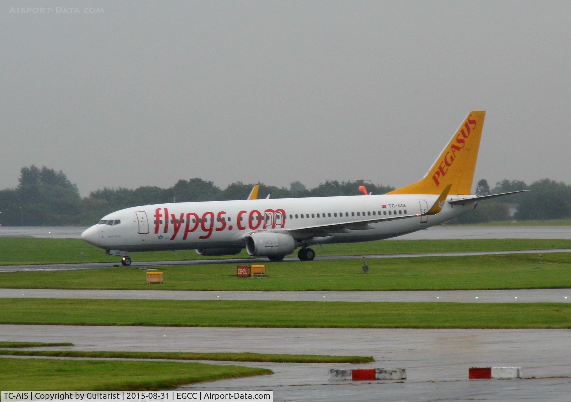 TC-AIS, 2011 Boeing 737-82R C/N 38174, At Manchester
