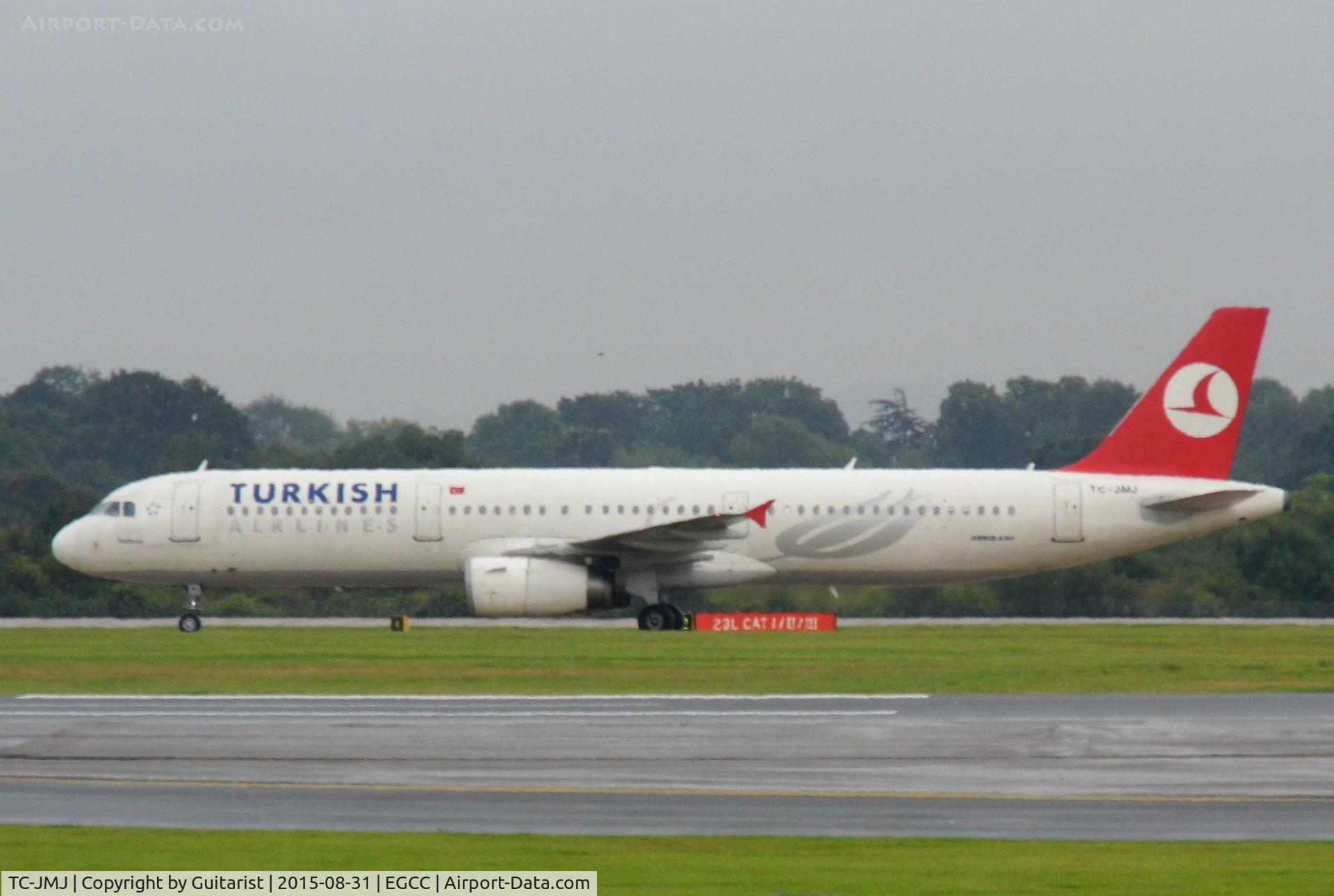 TC-JMJ, 2008 Airbus A321-232 C/N 3688, At Manchester