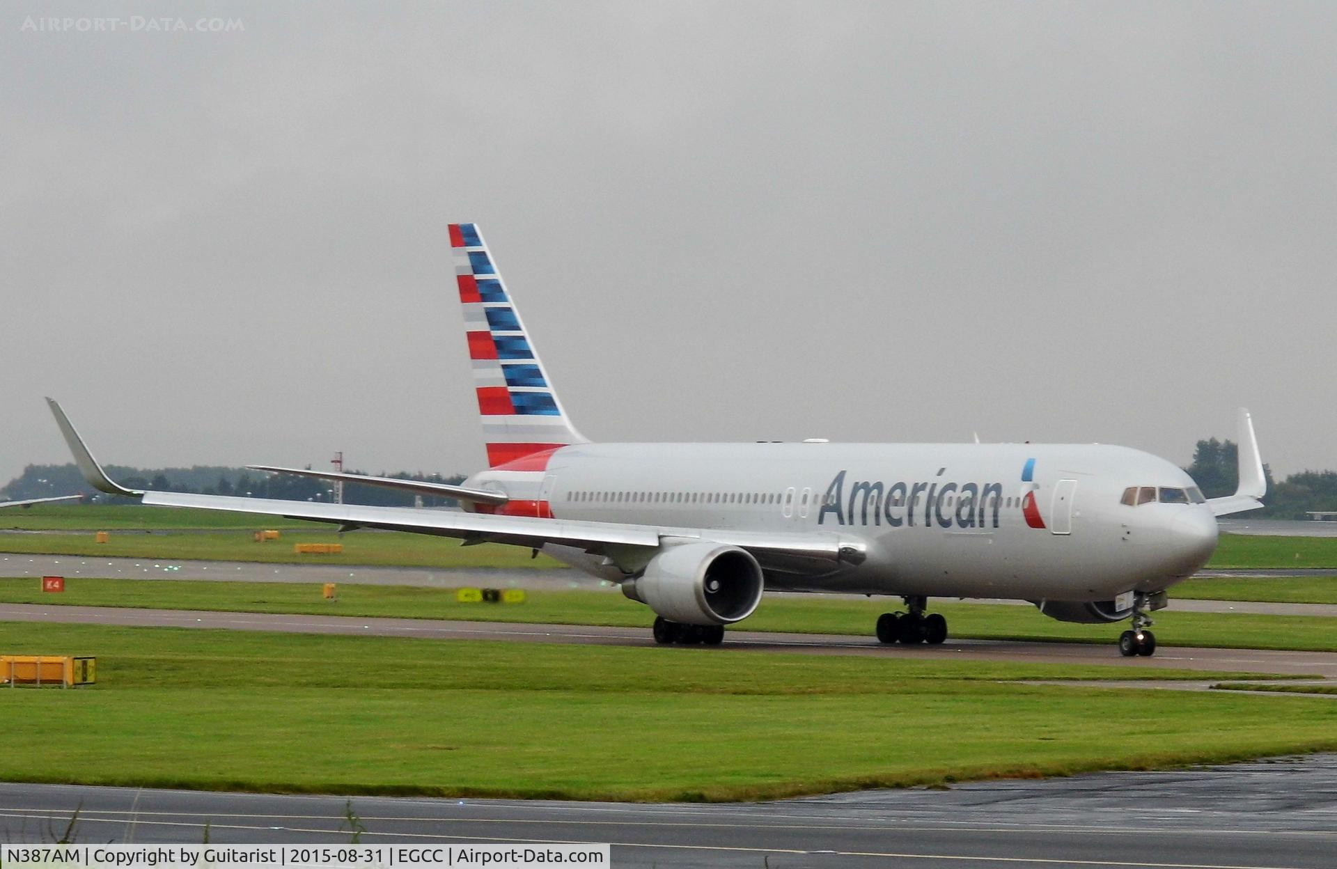 N387AM, 1994 Boeing 767-323 C/N 27184, At Manchester