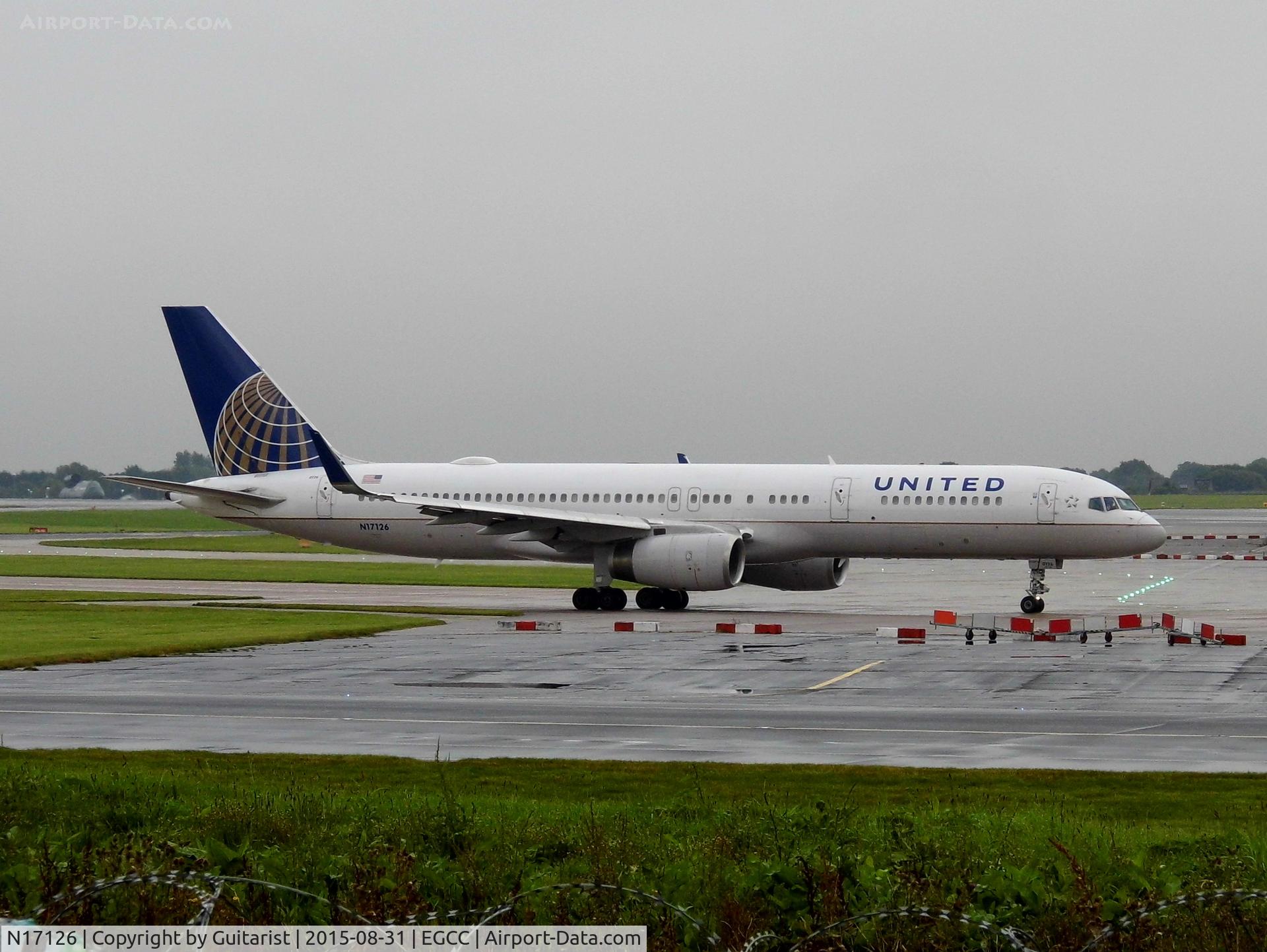 N17126, 1998 Boeing 757-224 C/N 27566, At Manchester