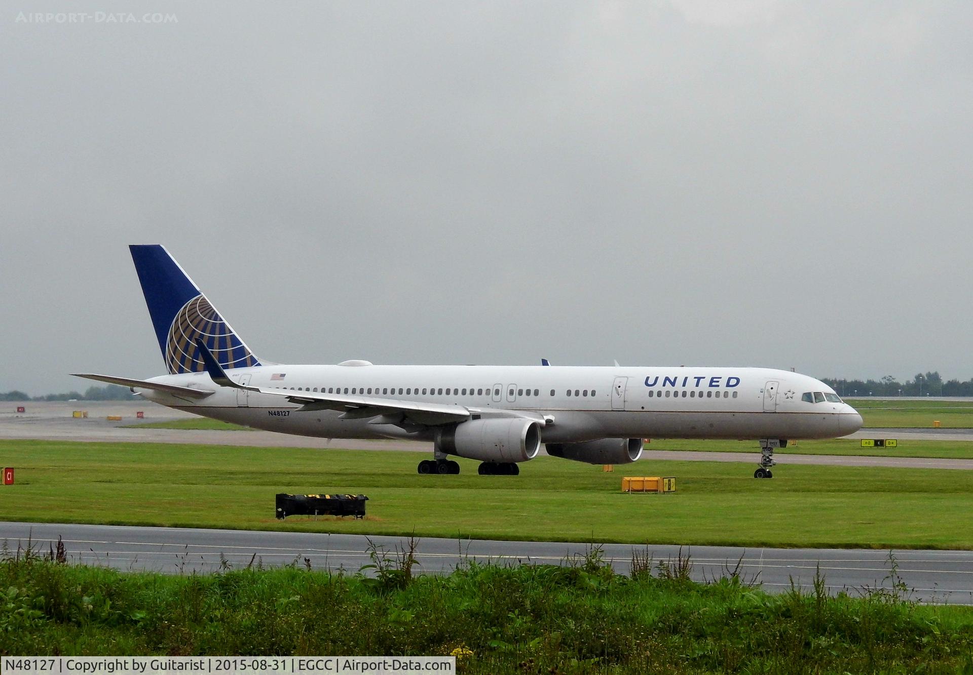 N48127, 1998 Boeing 757-224 C/N 28968, At Manchester