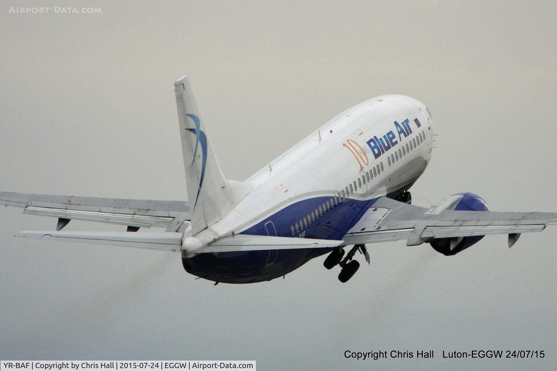 YR-BAF, 1989 Boeing 737-322 C/N 24453, BlueAir