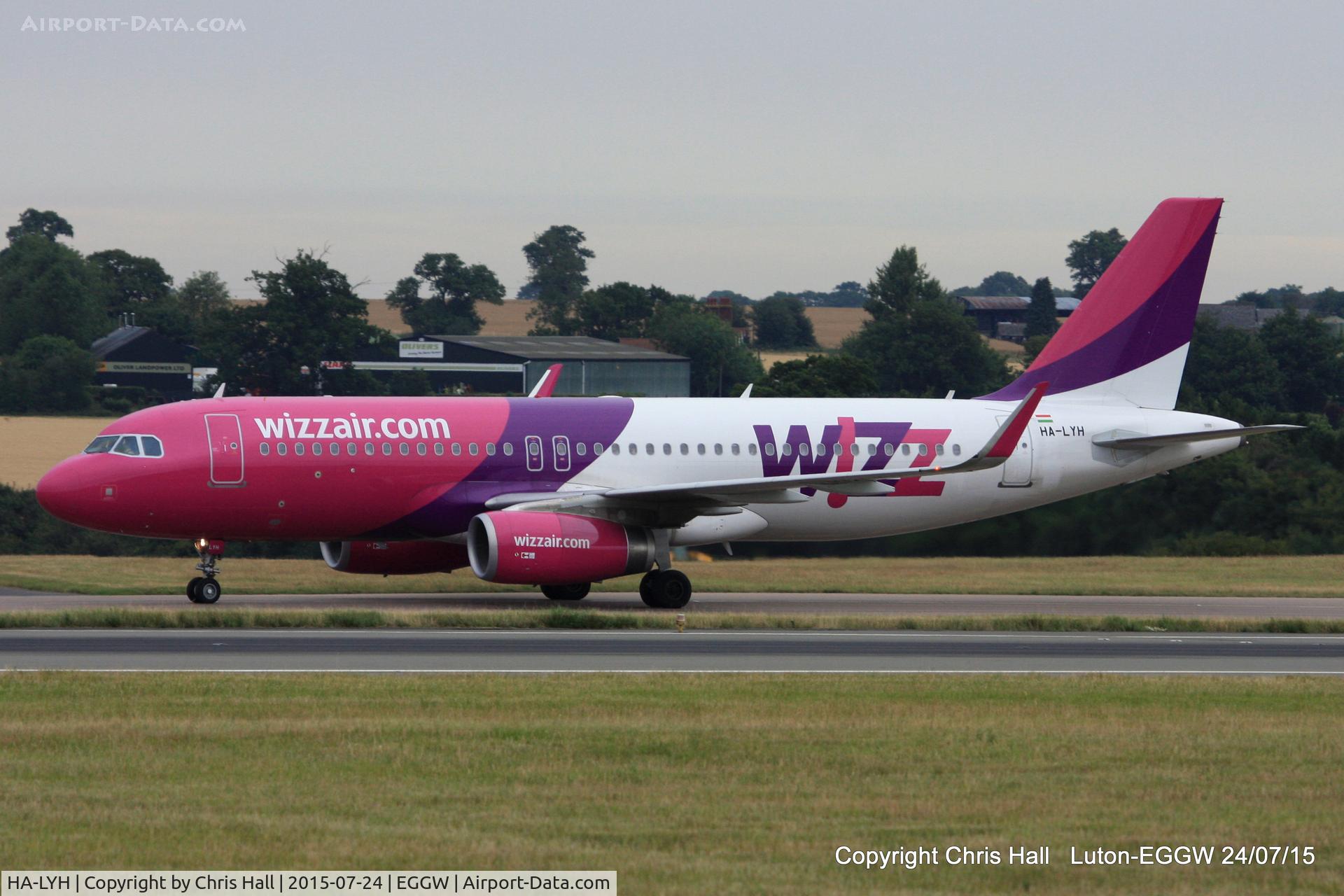 HA-LYH, 2014 Airbus A320-232 C/N 6235, Wizzair
