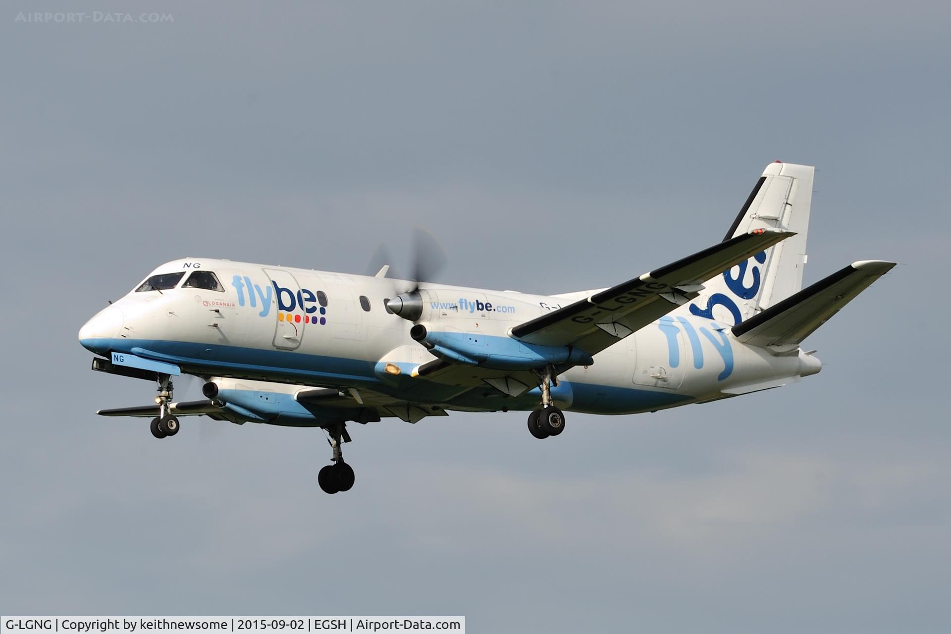 G-LGNG, 1992 Saab SF340B C/N 340B-327, Regular Visitor.