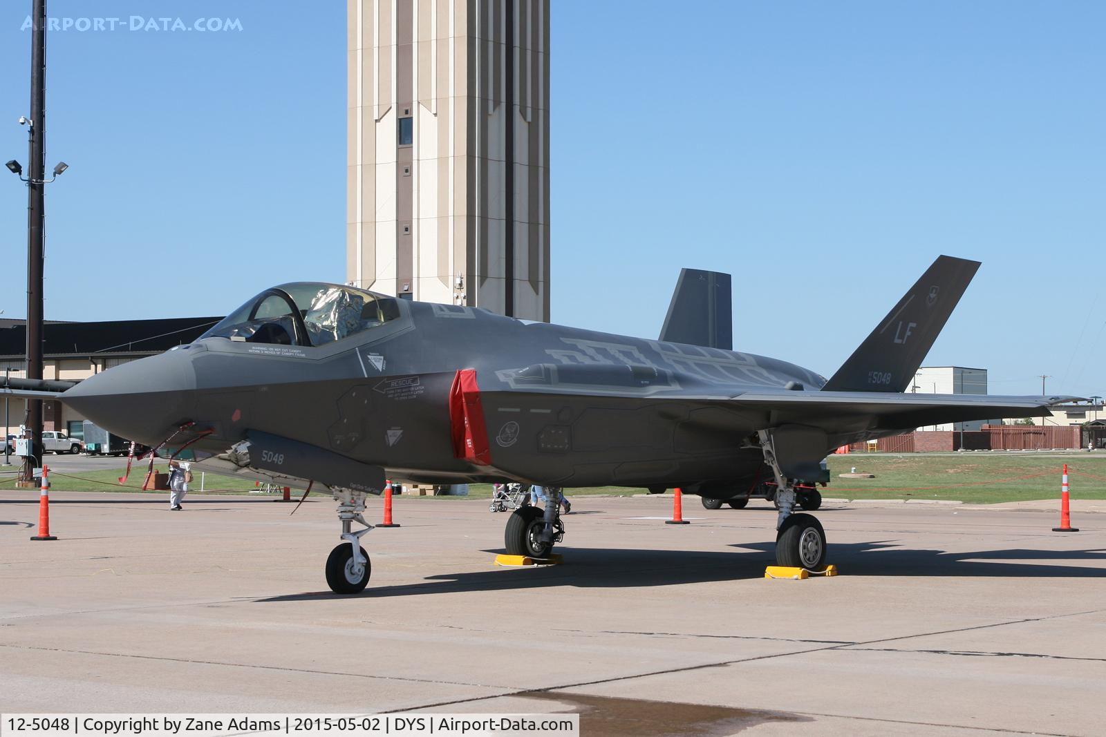 12-5048, 2012 Lockheed Martin F-35A Lightning II C/N AF-59, At the 2015 Big Country Airshow - Dyess AFB, Texas