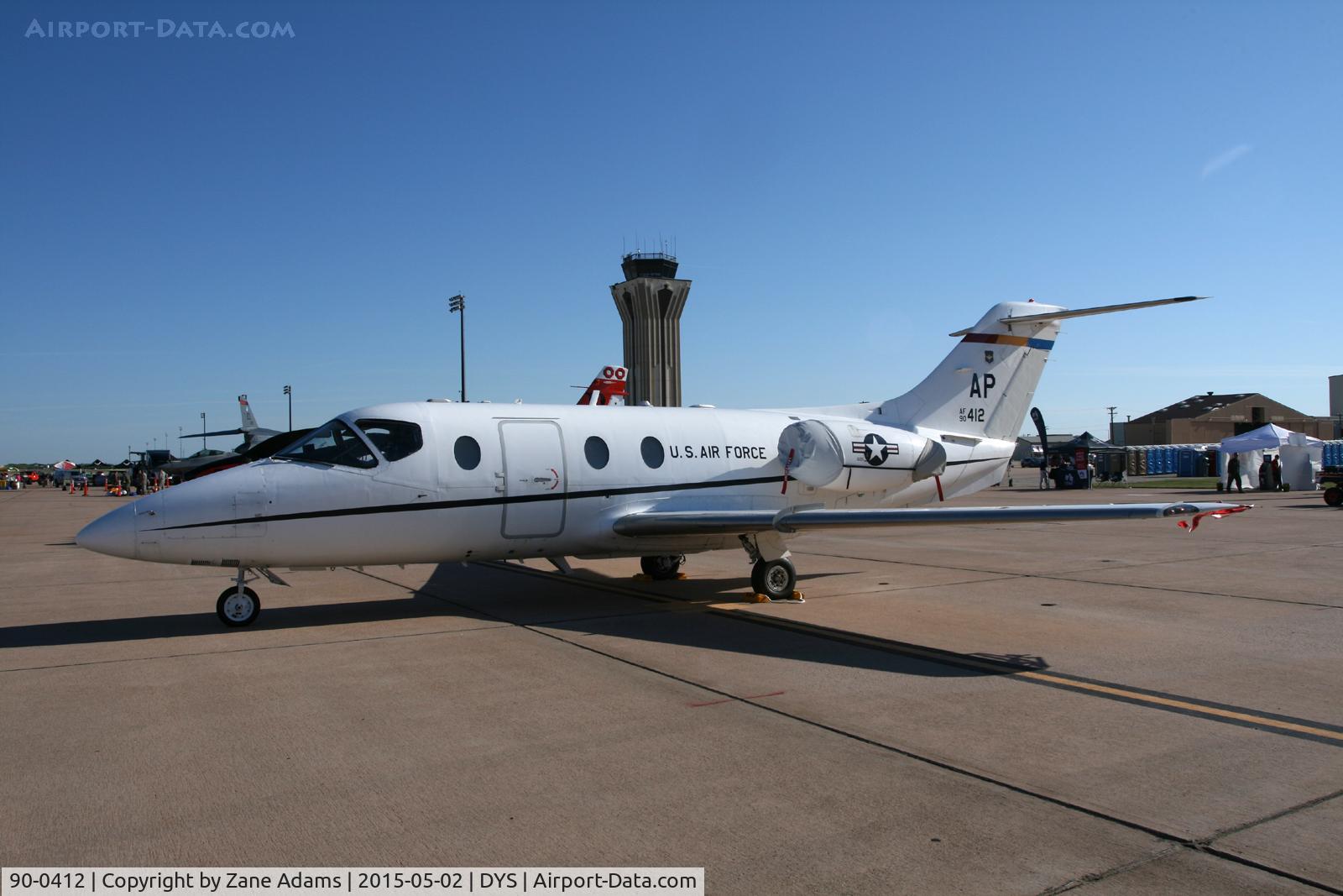 90-0412, 1990 Beechcraft T-1A Jayhawk C/N TT-2, At the 2015 Big Country Airshow - Dyess AFB, Texas