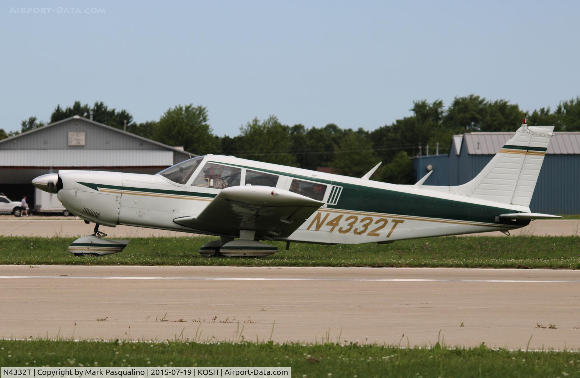 N4332T, 1972 Piper PA-32-300 Cherokee Six C/N 32-7240065, Piper PA-32-300