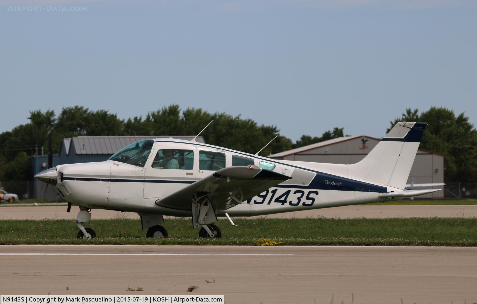 N9143S, 1975 Beech B24R Sierra C/N MC-397, Beech B24R
