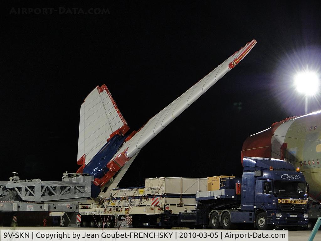 9V-SKN, 2011 Airbus A380-841 C/N 071, Singapore Airlines