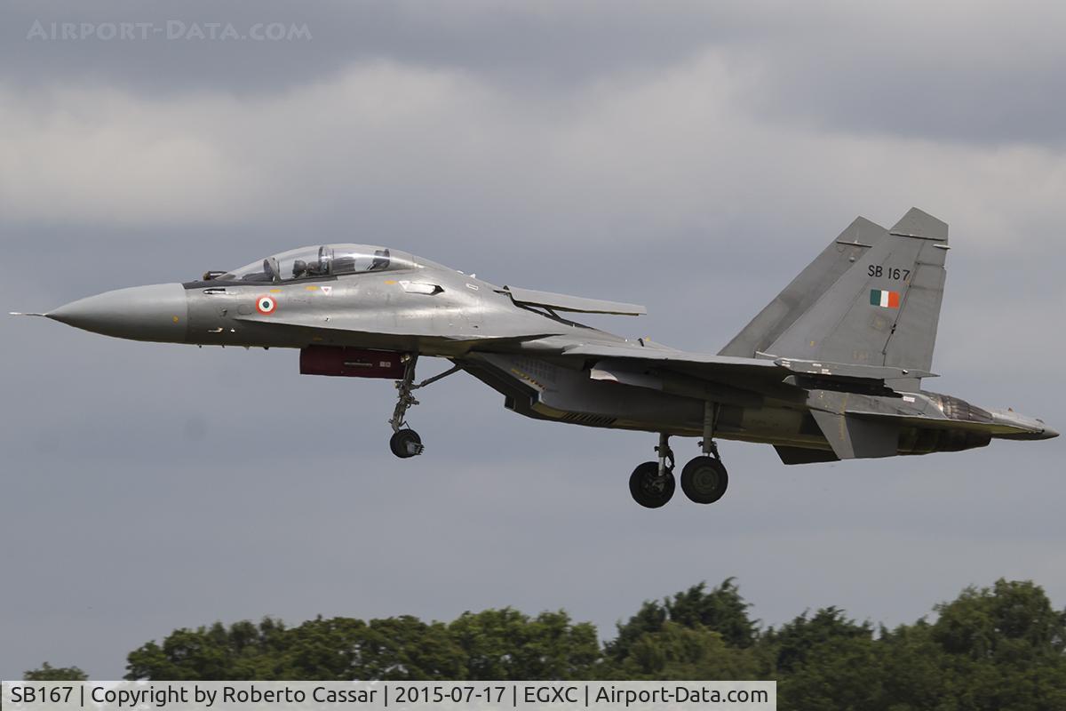 SB167, Sukhoi Su-30MKI C/N 30L273, Indrahanush 15