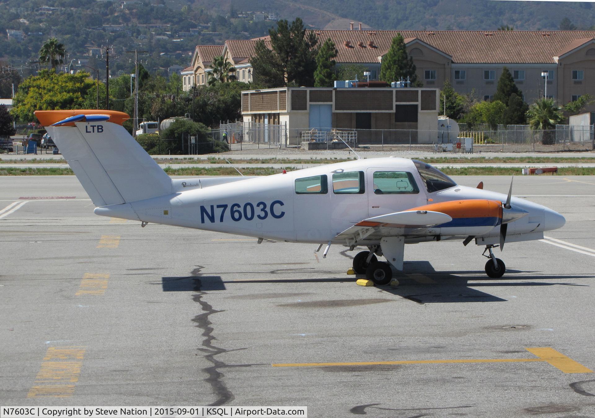 N7603C, 1979 Beech 76 Duchess C/N ME-230, Sorbi Aviation (El Cajon, CA) 1976 Beech 76 with 
