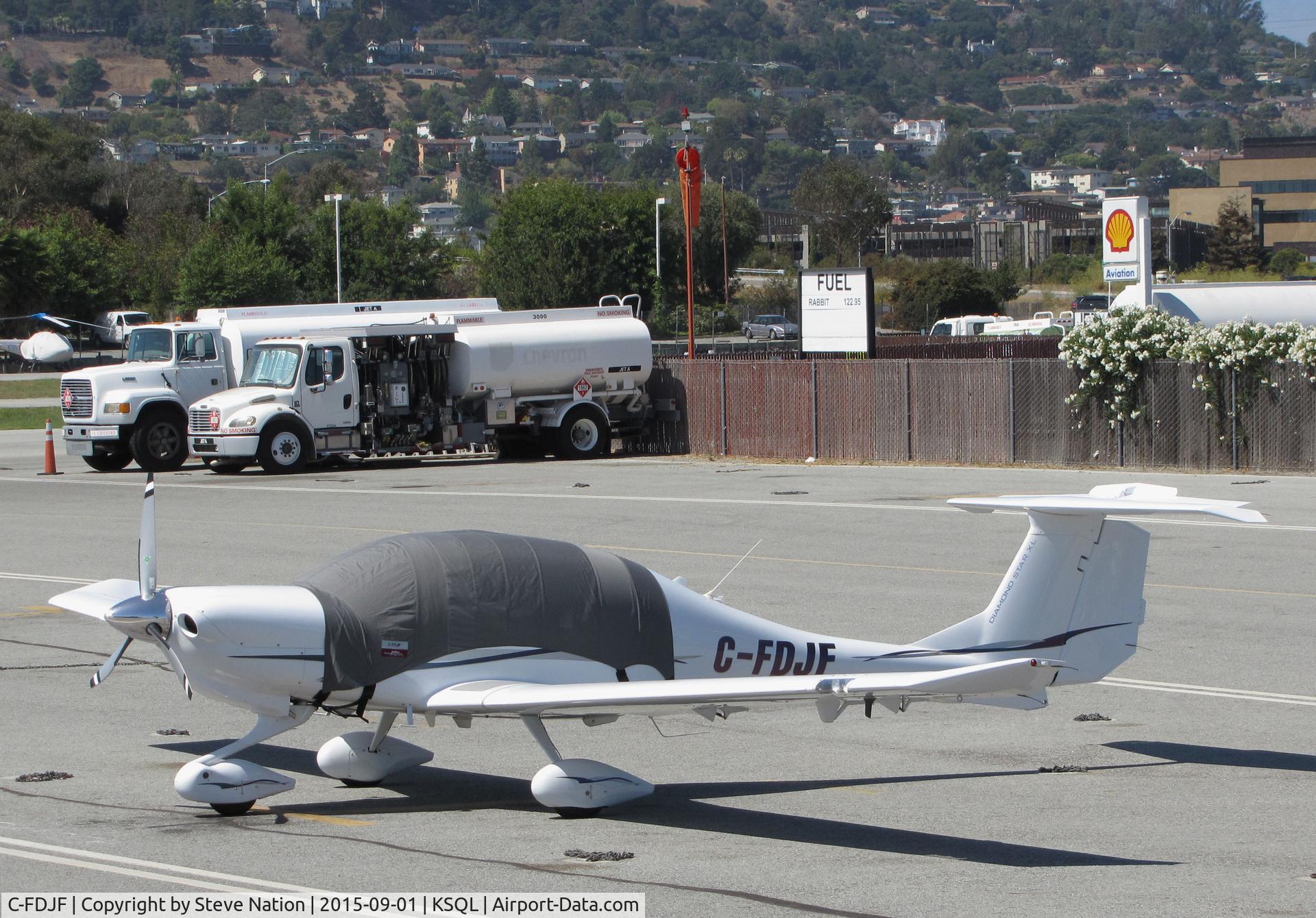 C-FDJF, 2006 Diamond DA-40 Diamond Star C/N 40.721, Canadian 2006 Diamond DA-40 a long way from home @ San Carlos Airport, CA