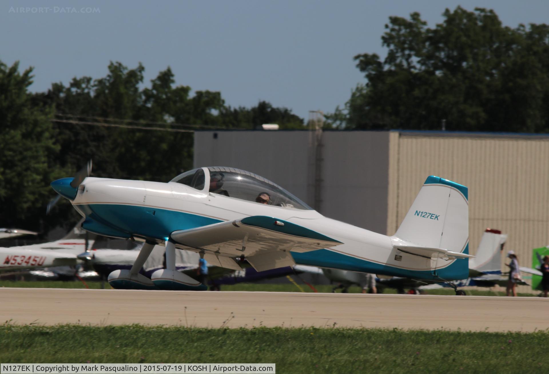 N127EK, 2002 Vans RV-8 C/N 80127, Vans RV-8