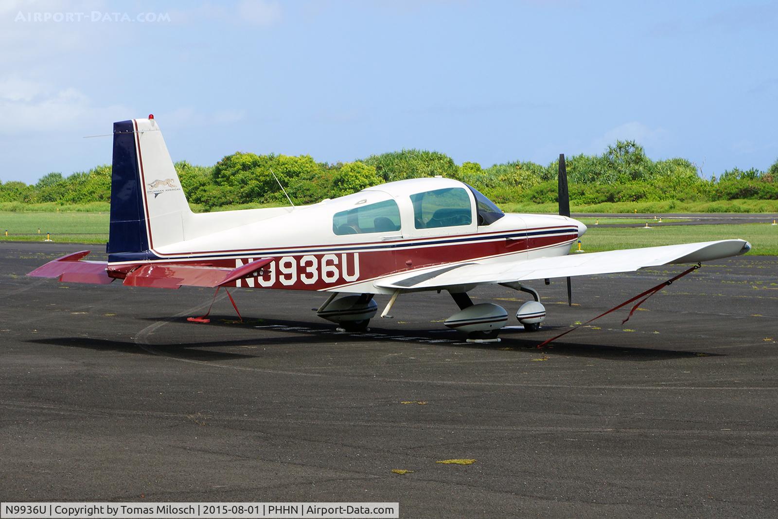 N9936U, 1977 Grumman American AA-5A Cheetah C/N AA5A0336, 