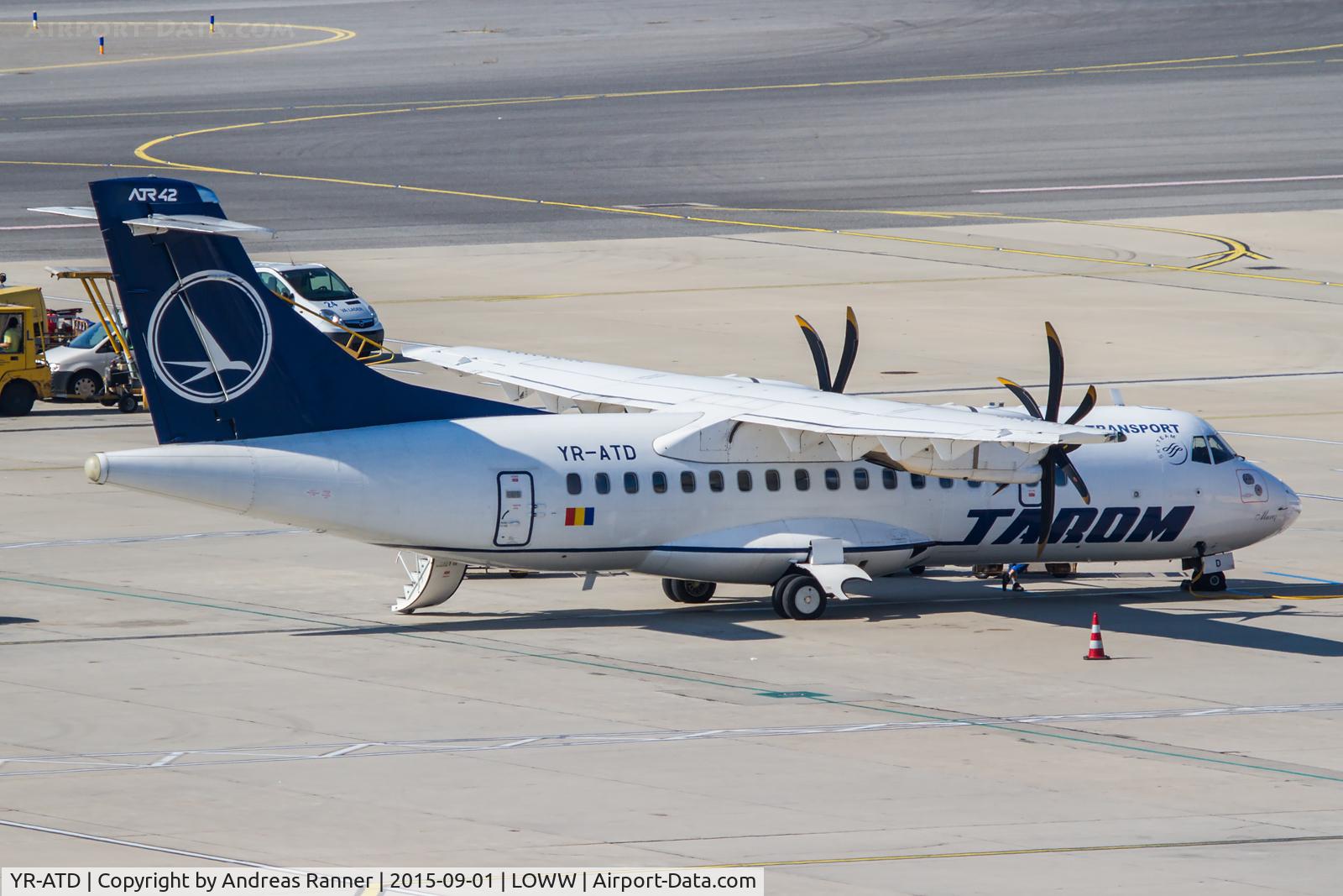 YR-ATD, 1998 ATR 42-500 C/N 591, Tarom ATR 42