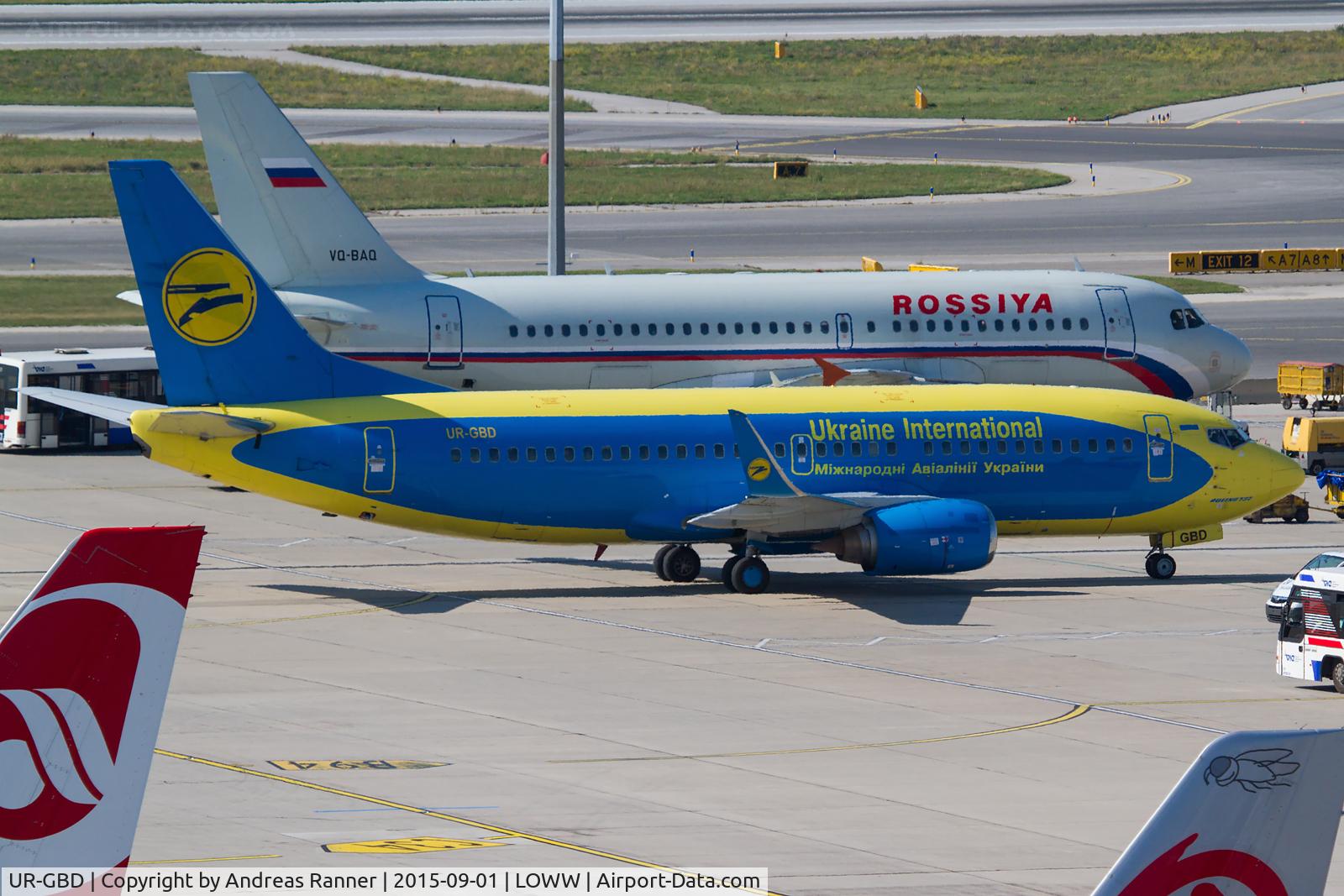 UR-GBD, 1997 Boeing 737-36Q C/N 28659, Ukraine International Boeing 737