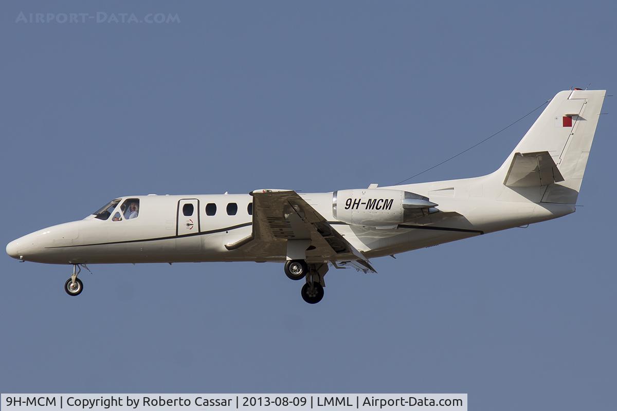 9H-MCM, 1985 Cessna S550 Citation IIS C/N S550-0028, Runway 31