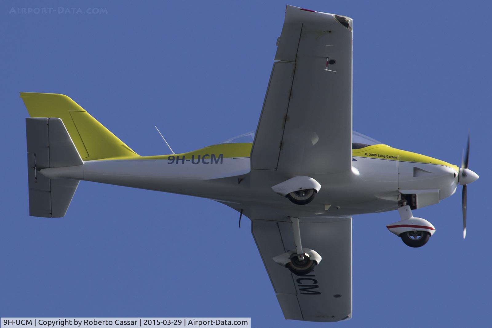 9H-UCM, TL Ultralight TL-2000 Sting Carbon C/N 06ST185, Over Sliema