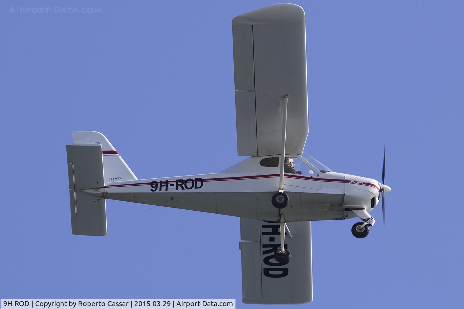 9H-ROD, Tecnam P-92 Echo C/N 047, Over Sliema
