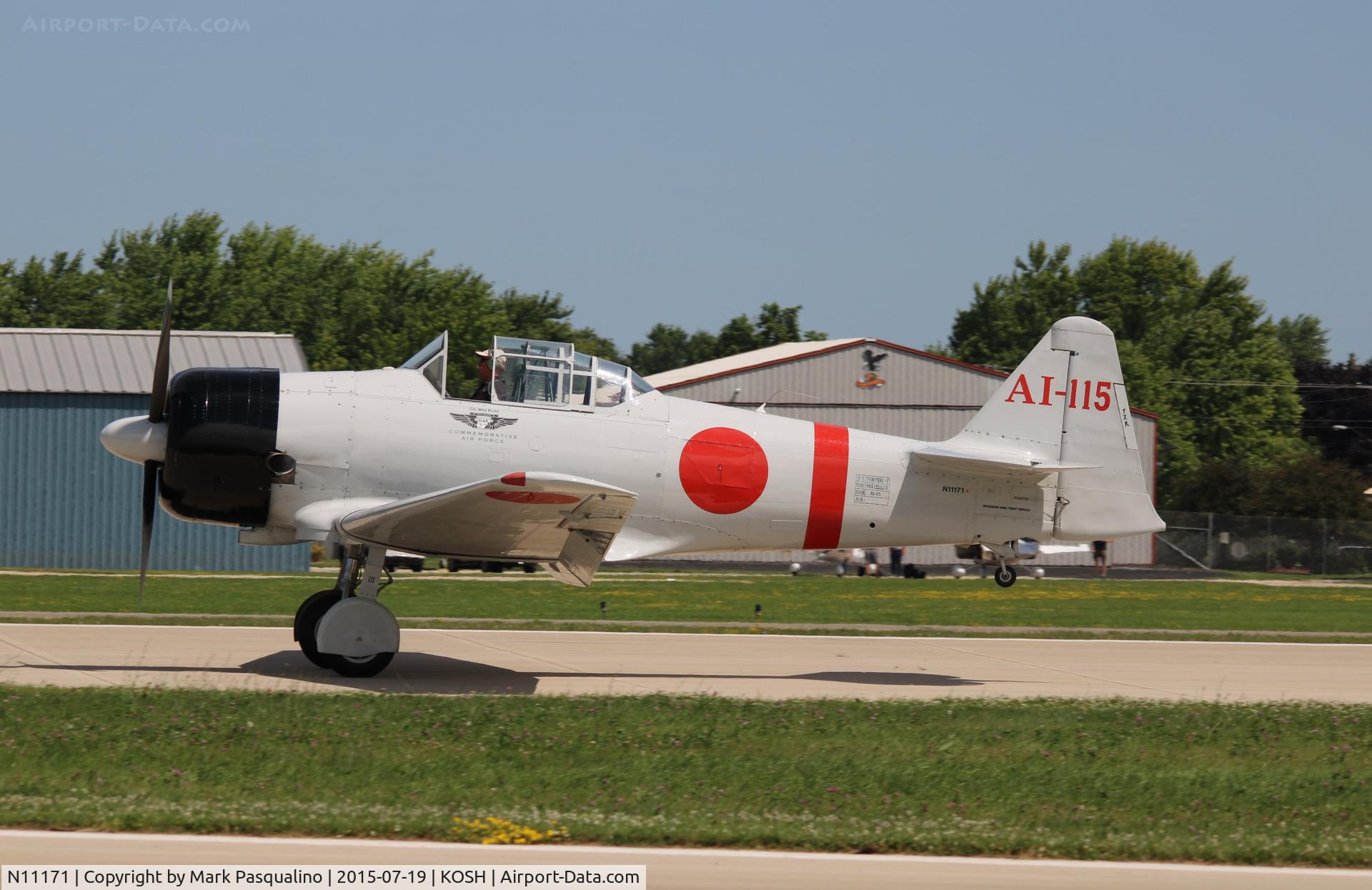 N11171, 1942 North American AT-6B Texan C/N 84-7800, North American AT-6B