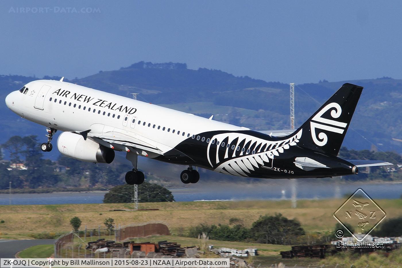 ZK-OJQ, 2011 Airbus A320-232 C/N 4584, away off 05
