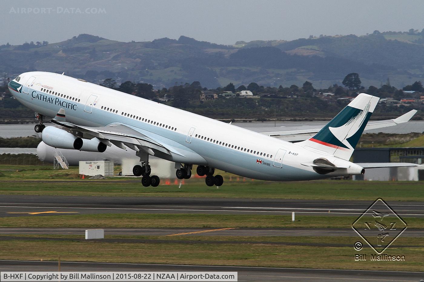 B-HXF, Airbus A340-313 C/N 160, on the way home to HKG