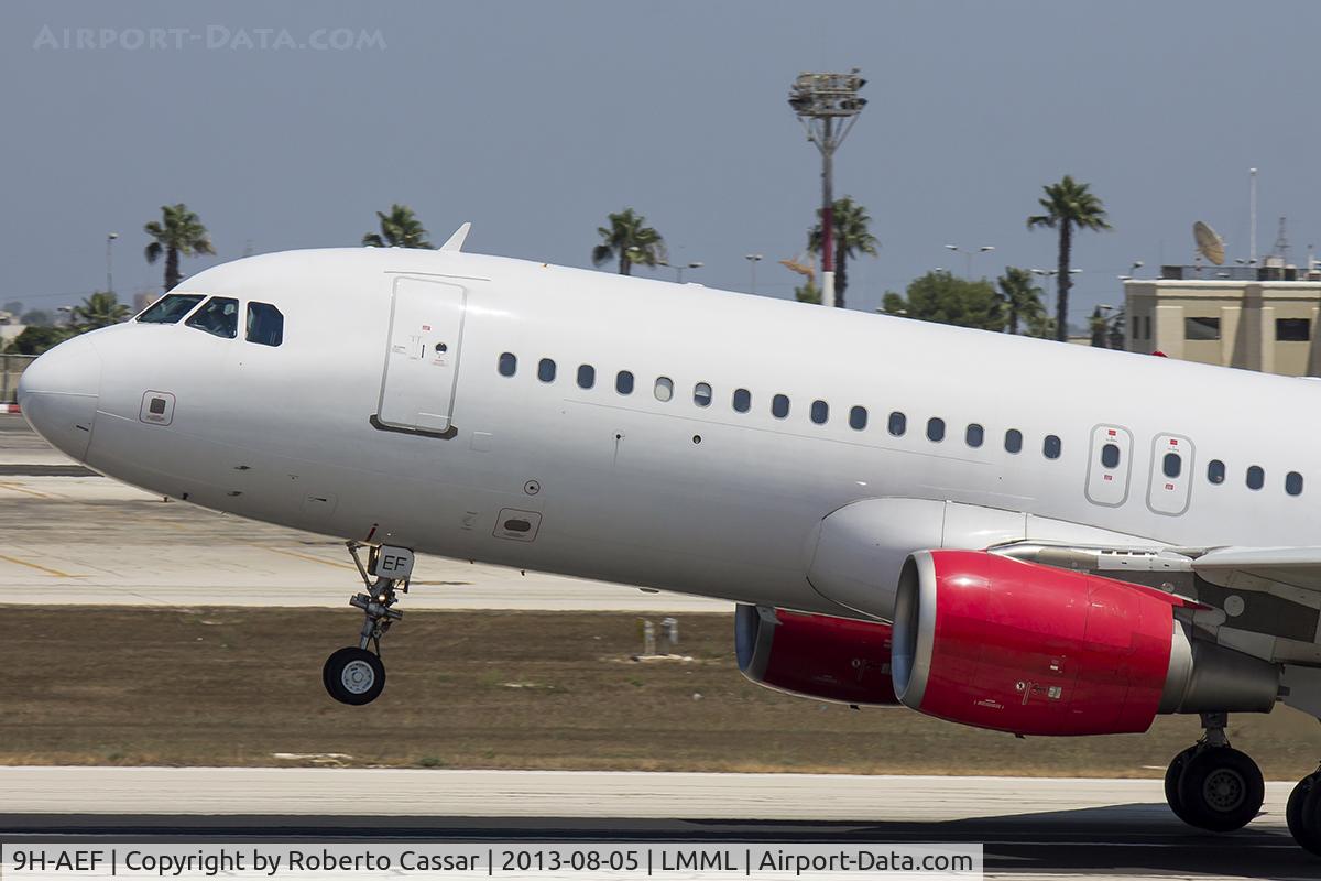 9H-AEF, 2003 Airbus A320-214 C/N 2142, Runway 31