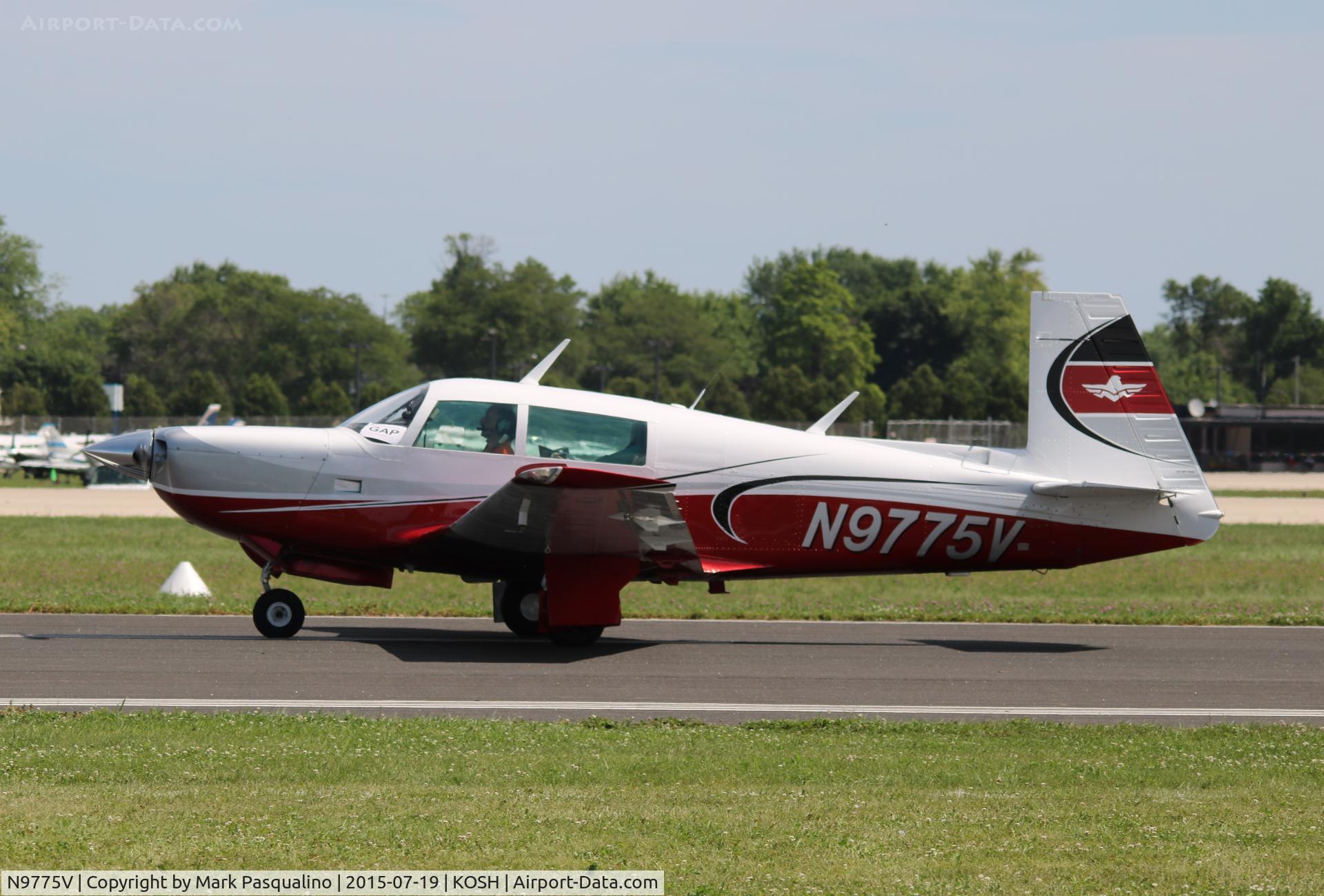 N9775V, 1981 Mooney M20K C/N 25-0522, Mooney M20K