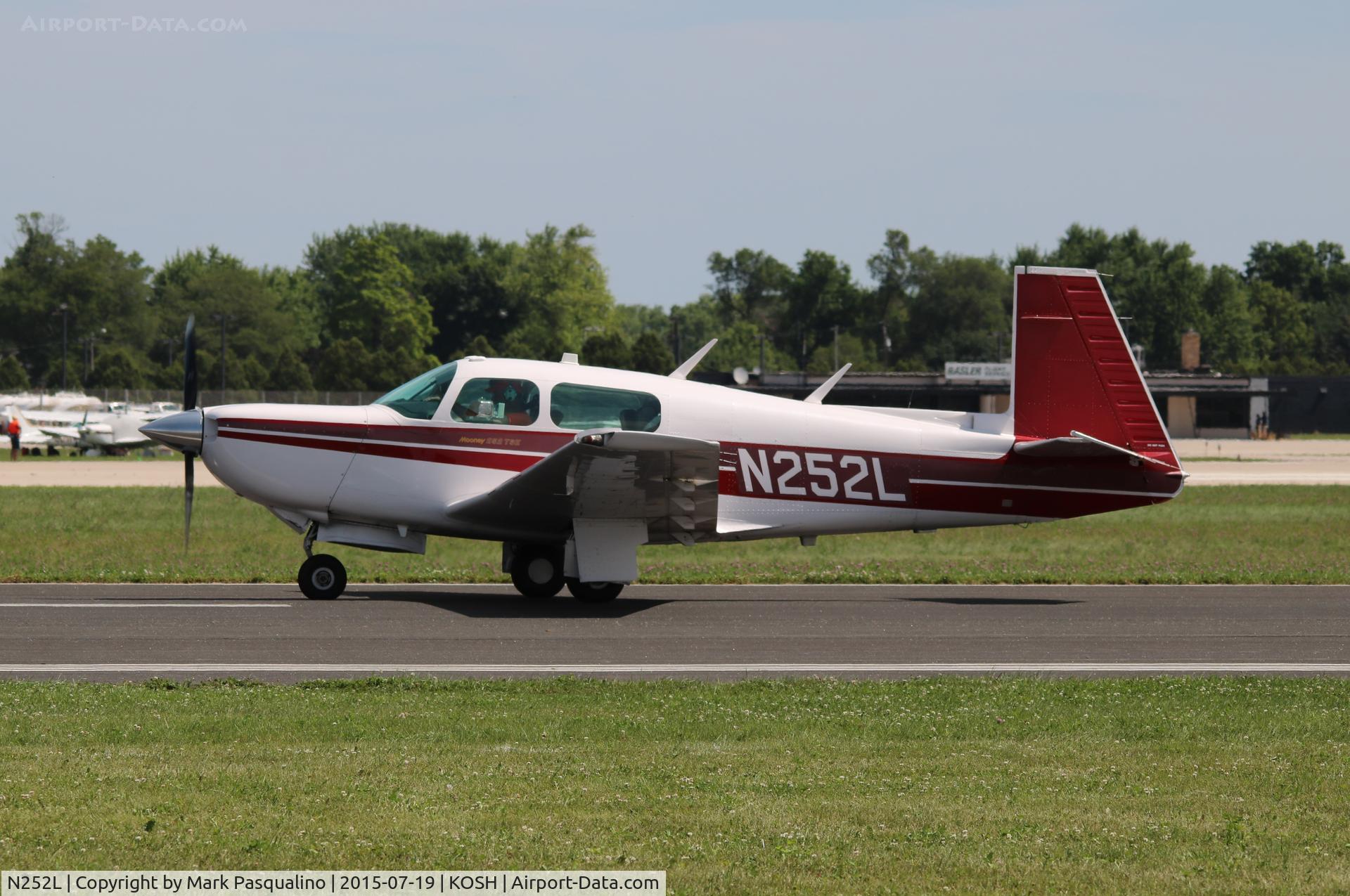 N252L, 1986 Mooney M20K C/N 25-1019, Mooney M20K