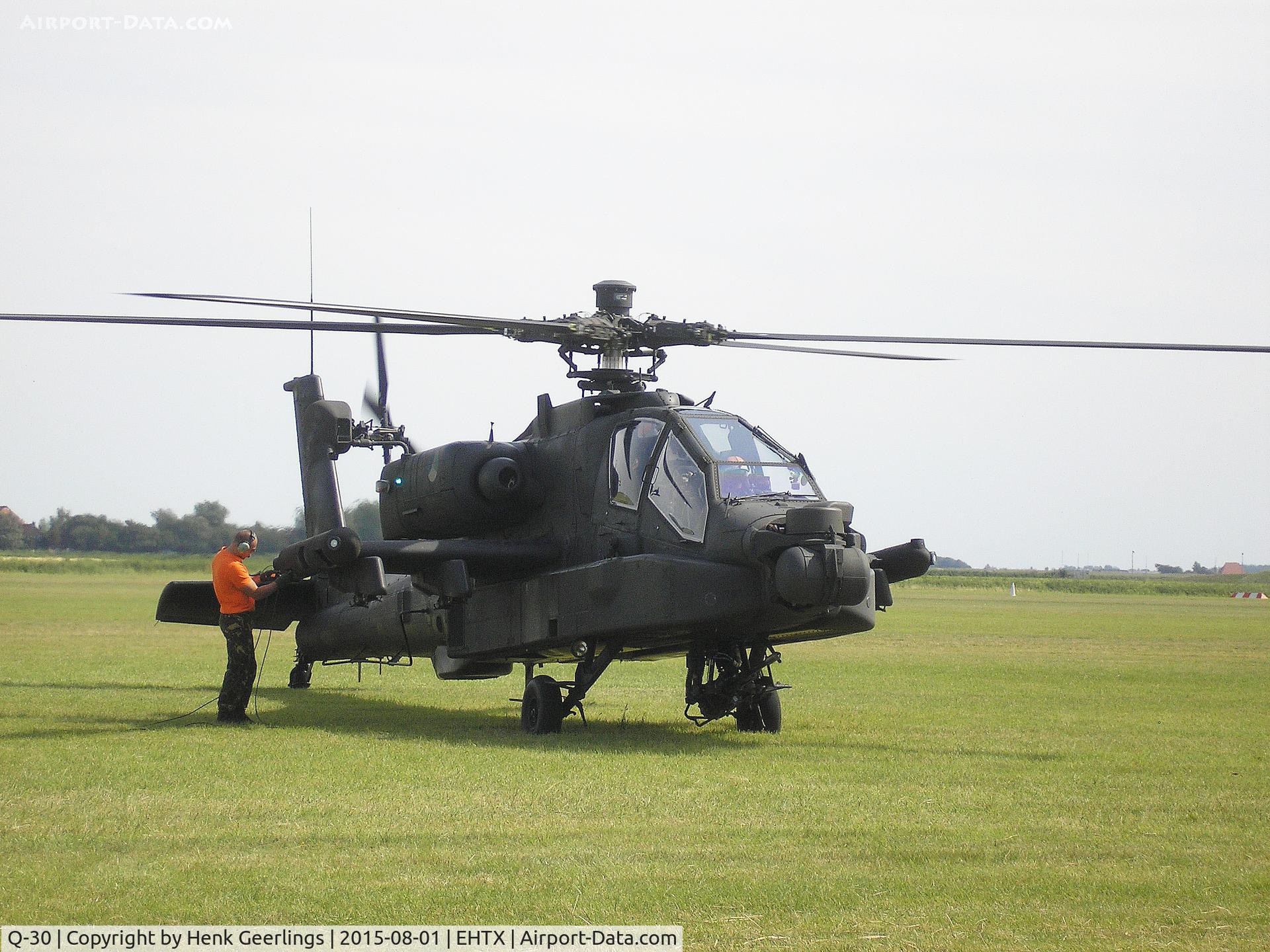 Q-30, Boeing AH-64D Longbow Apache C/N DN030, Texel Airshow