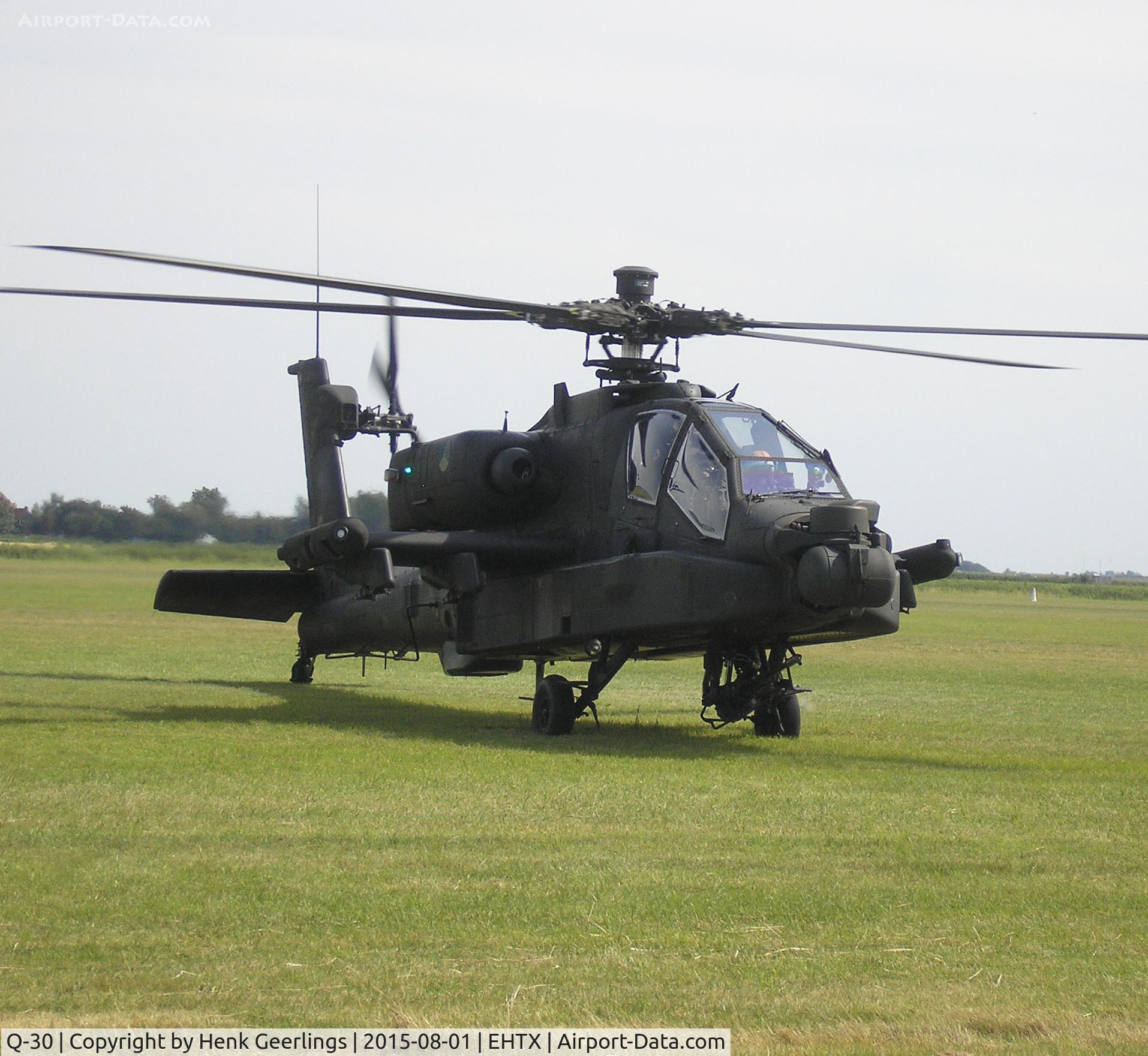 Q-30, Boeing AH-64D Longbow Apache C/N DN030, Texel Airshow