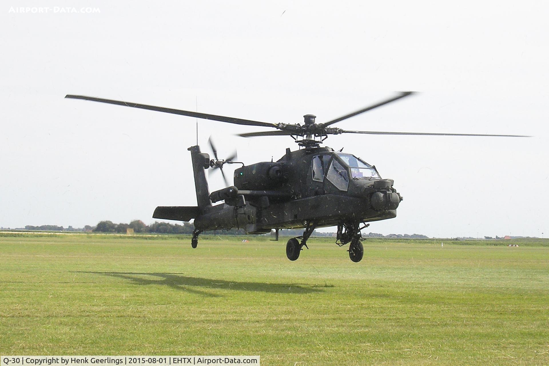 Q-30, Boeing AH-64D Longbow Apache C/N DN030, Texel Airshow